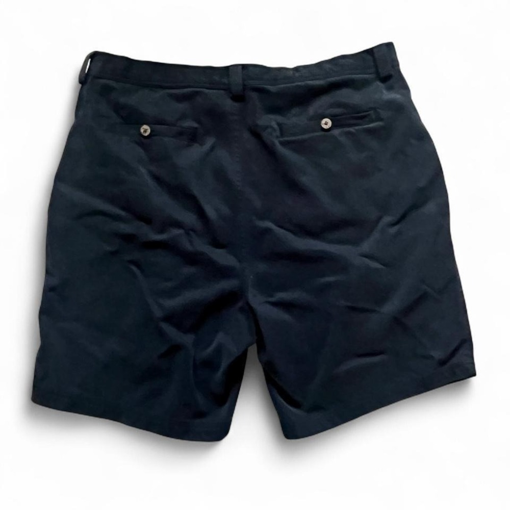 Tommy Bahama Relax Fit Navy Pleated Shorts Size 38 Golf Resort Dadcore - Picture 6 of 7